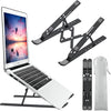 Portable Foldable Laptop Stand – Adjustable Aluminum Metal Stand