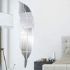 Silver Leaf Mirror Wall